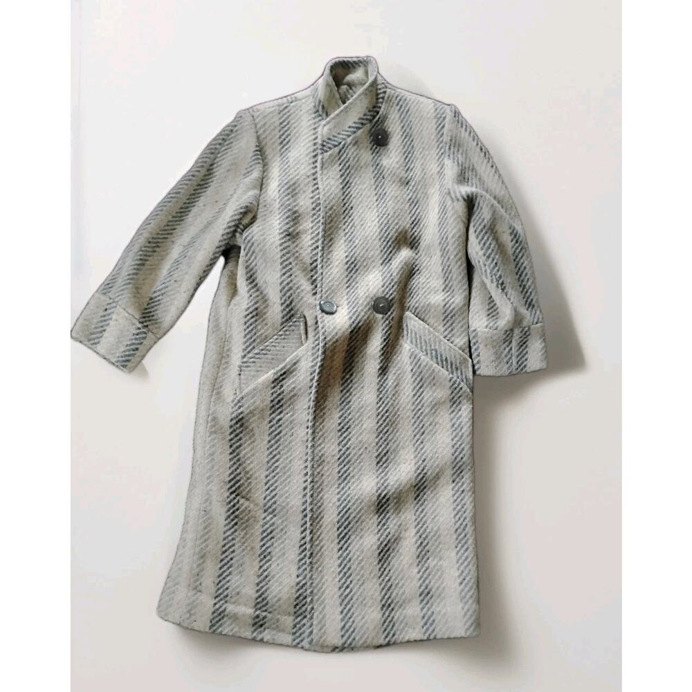 Vintage Women's Brittanny Originals Wool? Tweed Long Coat Medium?